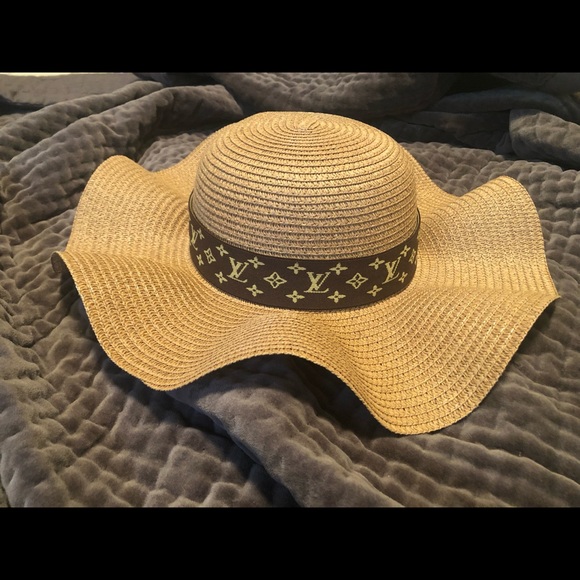 Lv Sun Hat Accessory Stretchy Band 
